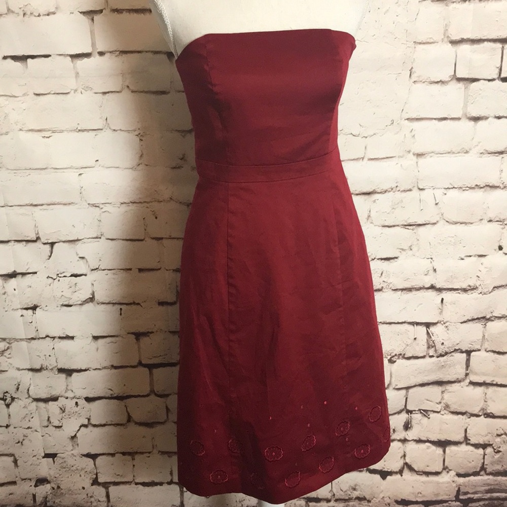 Ann Taylor Embroidered Dress